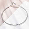 304 Stainless Steel Chain Necklaces NJEW-A041-01P-4
