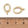 SHEGRACE Brass Spring Gate Rings XGRQ58246-764G-3