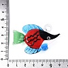 Handmade Lampwork Big Pendants LAMP-N034-22D-3