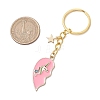 2Pcs Alloy Enamel Charm Keychains KEYC-JKC01092-3