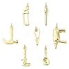 14Pcs 7 Styles Rack Plating Brass Pendants KK-CJ0003-27-1