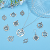 DIY 7 Chakra Jewelry Making Finding Kit DIY-CA0005-75-4