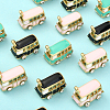 15Pcs 3 Colors Alloy Pendants ENAM-CJ0002-26-7