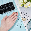 2840Pcs 8 Styles Glass Twist Bugle Beads SEED-AR0001-45-3