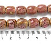 Handmade Porcelain Beads Strands PORC-B002-13-4