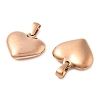 Ion Plating(IP) 304 Stainless Steel Pendants STAS-I135-19RG-2