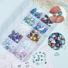 160Pcs 10 Styles Electroplate Transparent Glass Beads Strands EGLA-SP0001-21-6