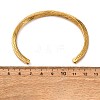 304 Stainless Steel Cuff Bangles for Men Women BJEW-D361-02G-5