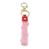 Flower PVC Rope Keychains KEYC-B015-01LG-03-2