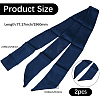 Skinny Polyester Hair Bands OHAR-WH20013-001F-2
