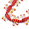 Autumn Theme Handmade Lampwork Beads Strands LAMP-Q031-017E-3