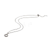 Non-Tarnish Stainless Steel Pendants Necklaces NJEW-K267-01G-P-2