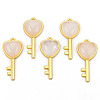 Natural Quartz Crystal Pendants G-N326-158-19-1