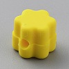 Flower Silicone Focal Beads SIL-TAC0008-10O-2