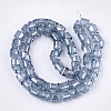 Electroplate Glass Beads Strands X-EGLA-S179-01A-C01-2
