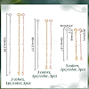  9Pcs 9 Styles 925 Sterling Silver Chain Extender FIND-GA0004-23-2