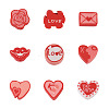 Cheriswelry Valentine's Day Theme Handmade Polymer Clay Beads FIND-CW0001-25-12