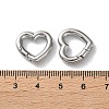304 Stainless Steel Spring Gate Clasps X-STAS-A193-03P-3