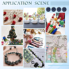 100Pcs Polymer Clay Rhinestone Beads RB-PH0001-40-6