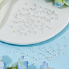 100Pcs Brass Beads KK-FI0001-04S-4