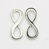 Mixed Antique Silver Vintage Alloy Infinity Links connectors TIBEP-X0035-AS-LF-2