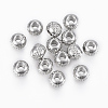 Tarnish Resistant 201 Stainless Steel Beads STAS-G154-37-4mm-1