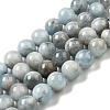 Natural Aquamarine Beads Strands LS-G-I349-A01-01F-1