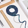 AB Plastic Glitter Sequin Rope for DIY Wedding Dresses Costume Clothing Shoes Jewelry Accessory OCOR-WH20007-02A-03-4