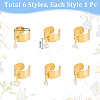 304 Stainless Steel Cuff Rings for Women RJEW-UN00022-3