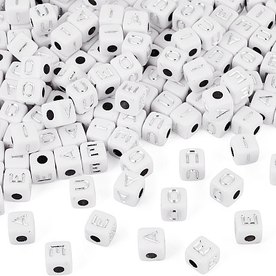150Pcs 5 Styles Opaque Acrylic Beads SACR-TA0001-73-1