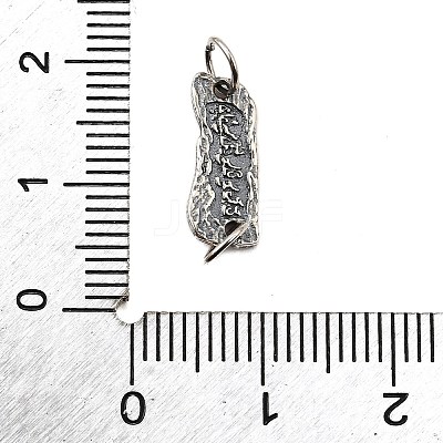 S925 Sterling Silver Connector Charms STER-Q006-03AS-1