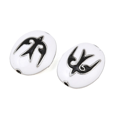 Brass Enamel Beads KK-CBA7BFE-01P-01-1