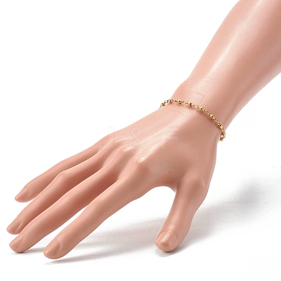 304 Stainless Steel Link Chains Bracelets BJEW-JB06540-1