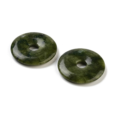 Natural Southern Jade Pendants G-K099-40mm-03-1