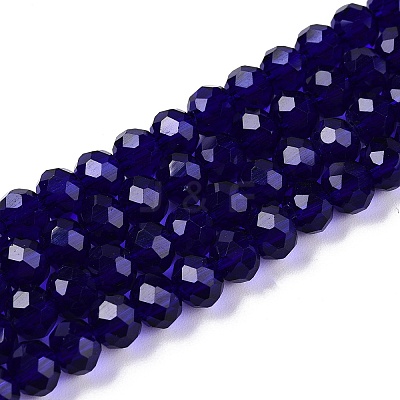 Glass Beads Strands EGLA-A044-T6mm-D06-1