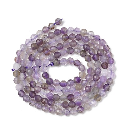 Natural Amethyst Beads Strands LS-G-G189-D22-02-1