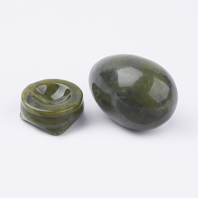 Natural Chinese Southern Jade Display Decorations DJEW-G018-06-1