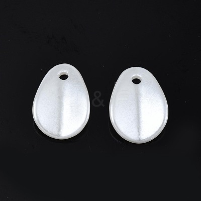 ABS Plastic Imitation Pearl Charms KY-T023-018-1