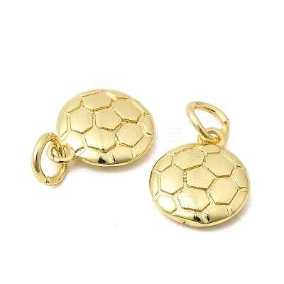 Sports Brass Charms KK-A289-04C-G-1