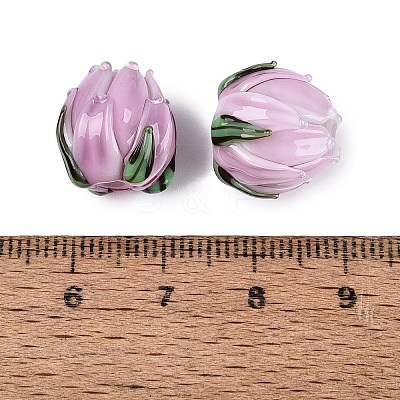 Handmade Lampwork Beads LAMP-Q039-18G-1