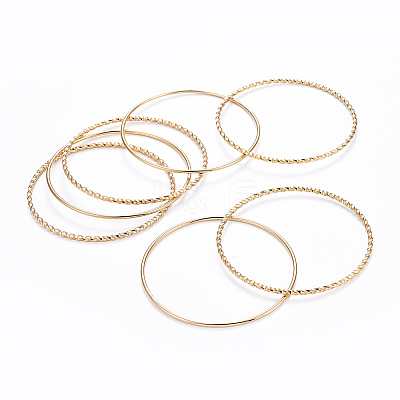 Fashion 201 Stainless Steel Bangle Sets BJEW-L664-001B-1-1