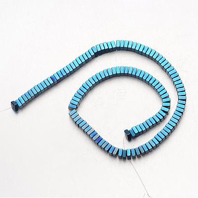 Electroplate Non-magnetic Synthetic Hematite Bead Strands G-F300-20A-05-1