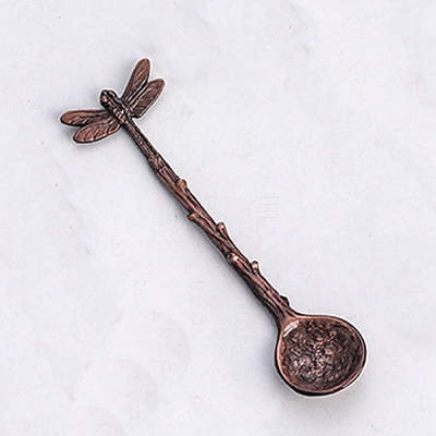 Alloy Coffee Tea Spoon LS-AJEW-H145-90R-1
