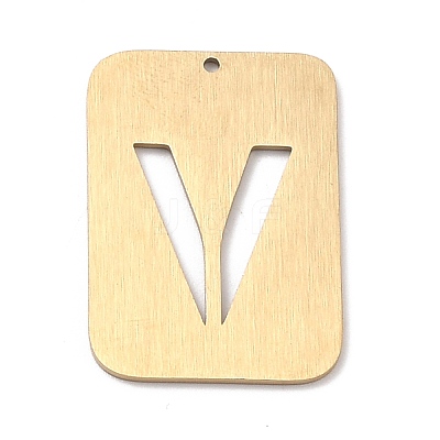 Ion Plating(IP) 304 Stainless Steel Pendants STAS-K216-49V-G-1