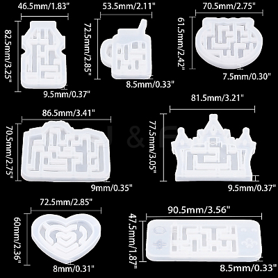 DIY Quicksand Jewelry Kits DIY-PH0027-33-1