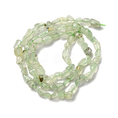Natural Prehnite Beads Strands G-I389-A19-1