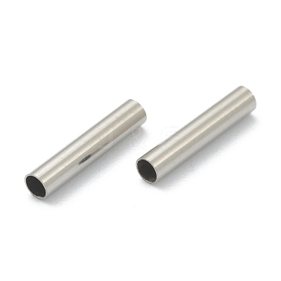 Tarnish Resistant 304 Stainless Steel Tube Beads STAS-H158-A05-P-1