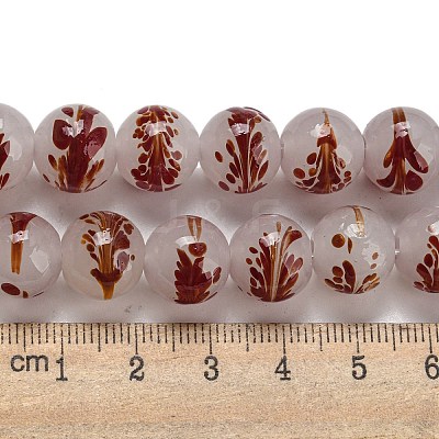 Handmade Lampwork Beads Strands LAMP-L079-05E-1