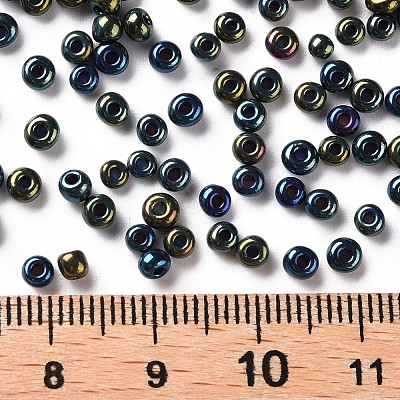 (Repacking Service Available) 8/0 Glass Seed Beads SEED-C018-3mm-605-1