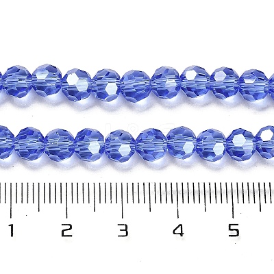 Transparent Glass Beads EGLA-A035-T6mm-B14-1